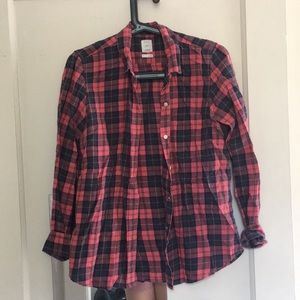 Plaid button up